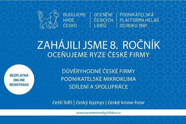 Přihlaste se do soutěže Ocenění Českých Lídrů
