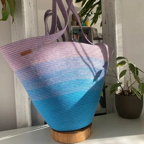 Ombré košíky skvěle doplní letní outfity
