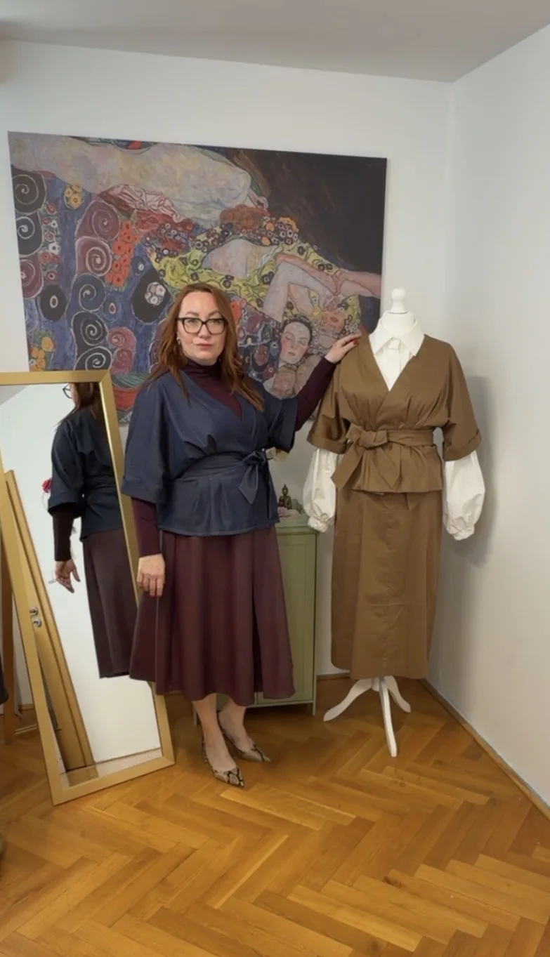 Dopřejte si skvěle padnoucí oblečení z Atelieru Eva Bartošová bez ohledu na vaši aktuální konfekční velikost